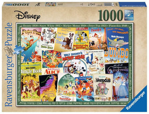 Disney Vintage Movie Posters - 1000 piece