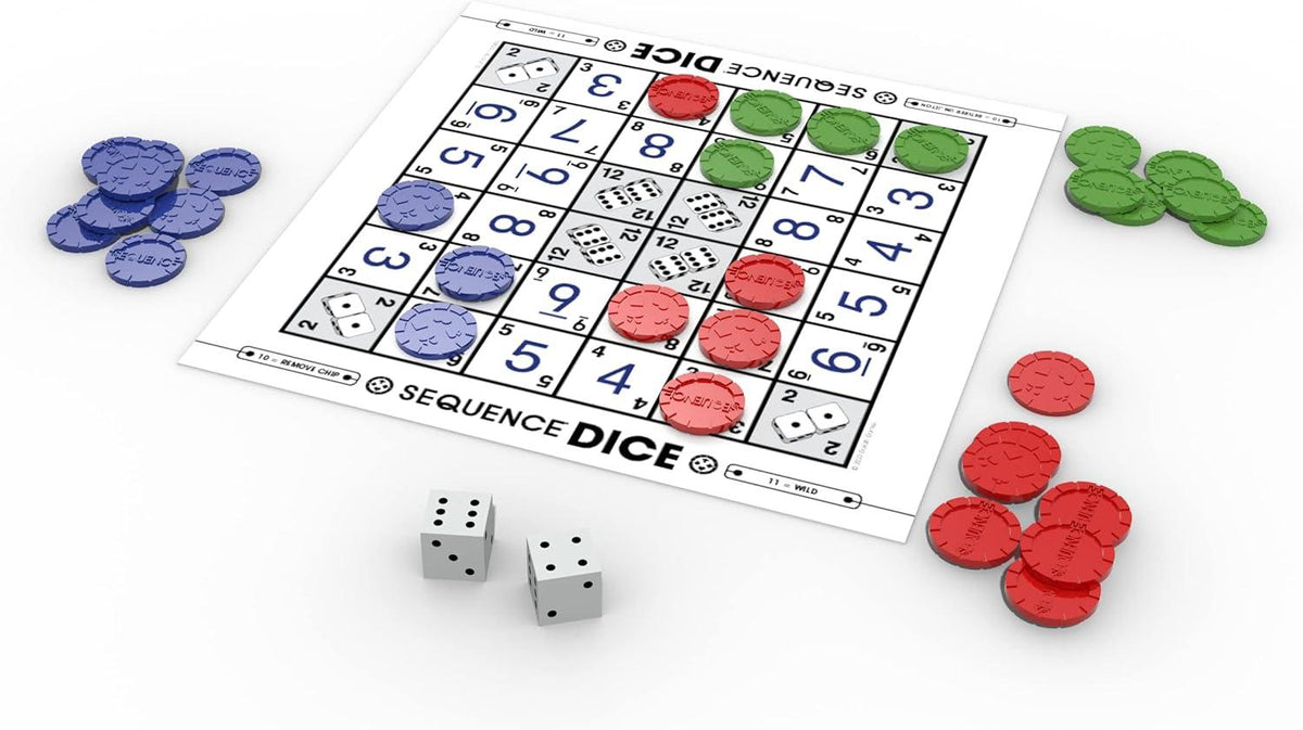 Sequence Dice Game Puzzle Me This