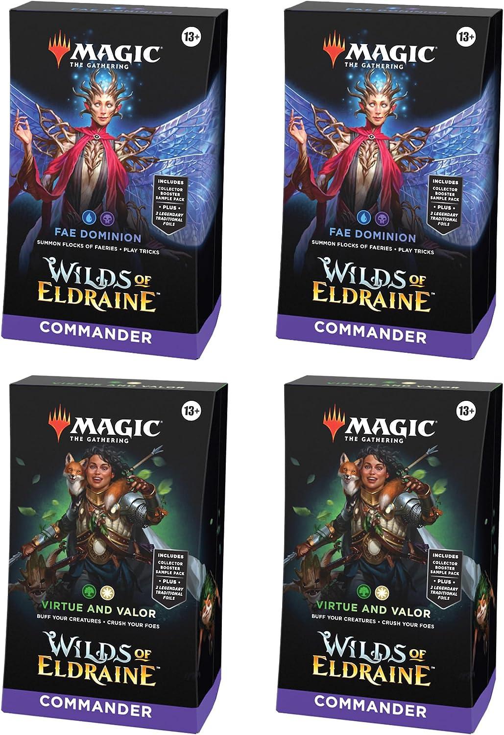Magic The Gathering Wilds of Eldraine Commander Deck (random)
