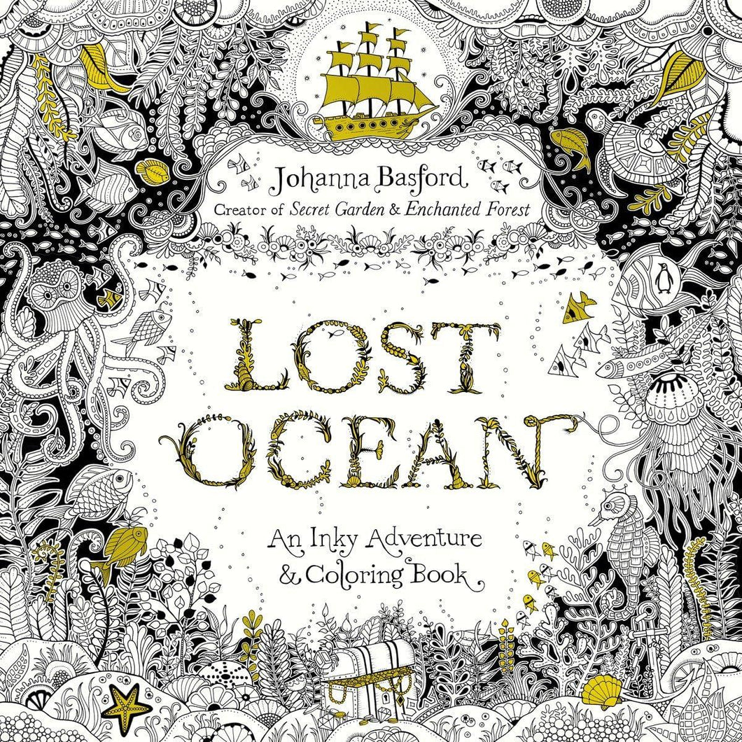 Lost Ocean Coloring Book