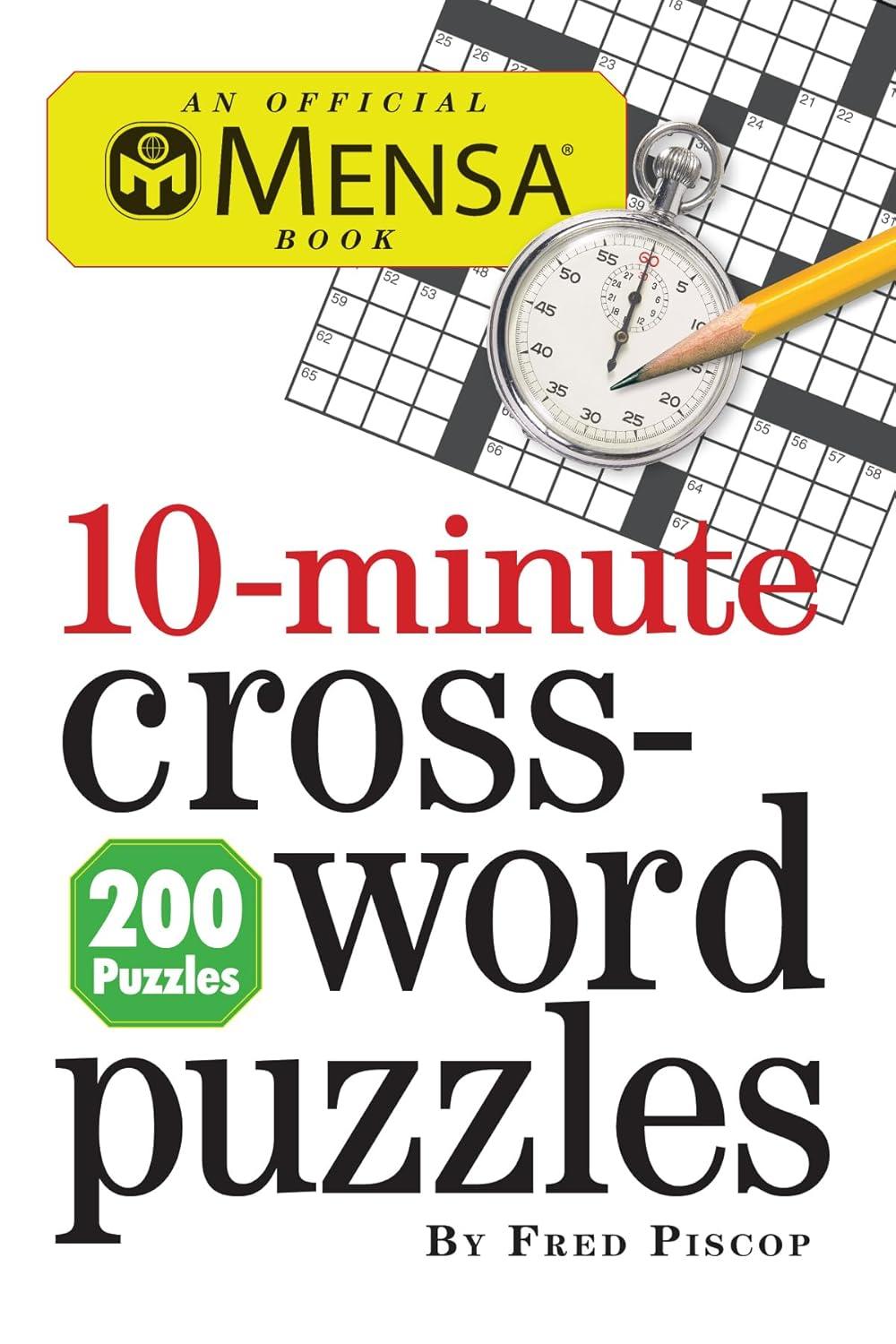 Mensa 10-Minute Crosswords