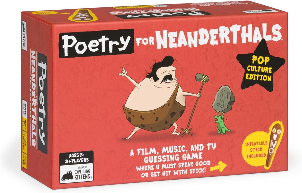 Poetry for Neanderthals Pop Culture