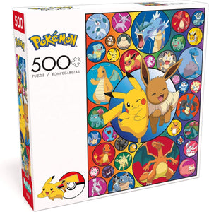 Pokemon Pikachu & Eevee - 500 piece jigsaw