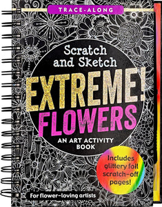 Scratch & Sketch Flowers Extreme