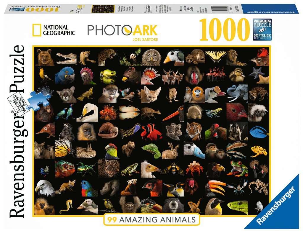 99 Stunning Animals - 1000 piece