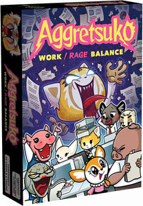 Aggretsuko - Work/Rage Balance Card Game
