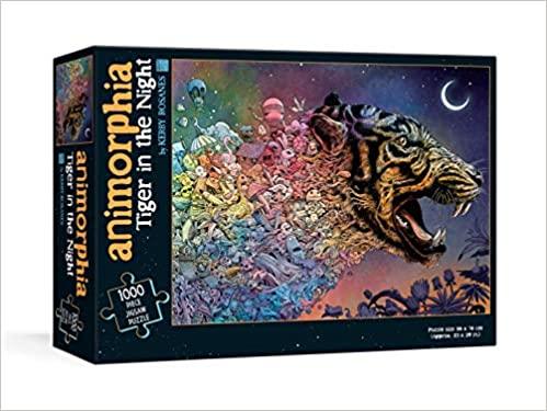 Animorphia Tiger in the Night- 1000 piece