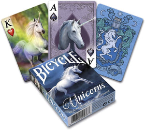 Anne Stokes Unicorns Playing Cards by Bicycle