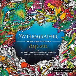 Aquatic Mythographic Coloring Book