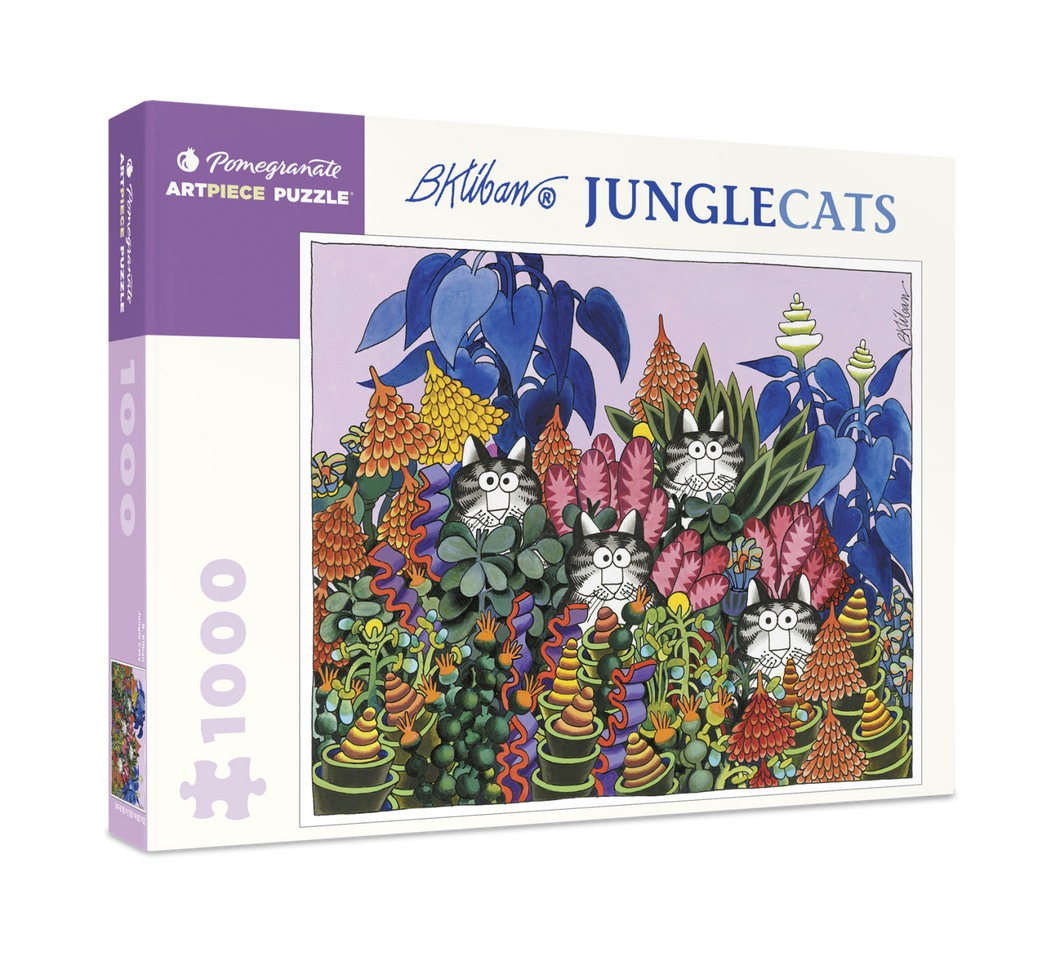B. Kliban: Jungle Cats - 1000 piece