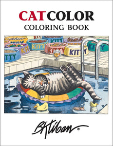 B Klibin Catcolor Coloring Book