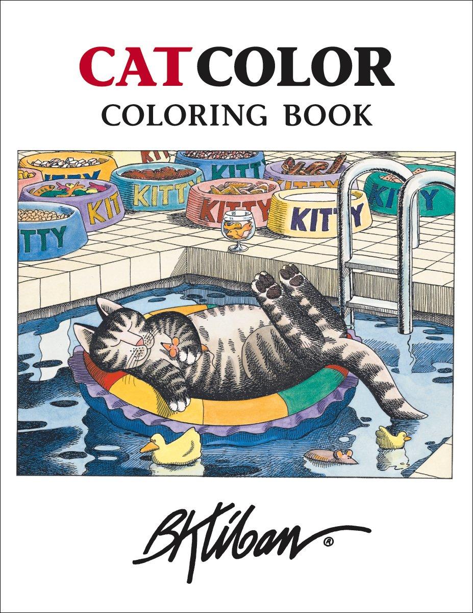 B Klibin Catcolor Coloring Book