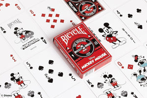 Bicycle Disney Mickey Red Classic Playing Cards