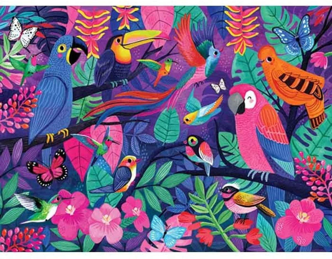 Birds of Paradise Family Puzzle - 500 piece