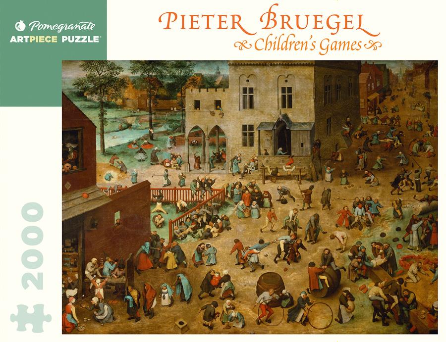 Children’s Games - 2000 piece by Pieter Bruegel