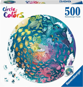 Circle of Colors Ocean - 500 piece round