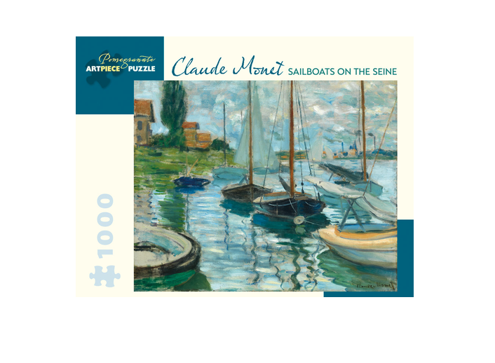 Claude Monet Sailboats on the Seine - 1000 Piece