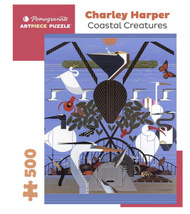 Coastal Creatures - Charley Harper - 500 piece