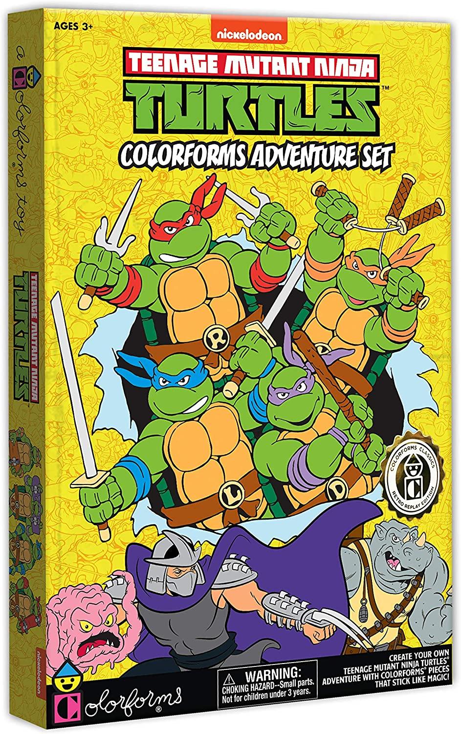 Colorforms Classics Teenage Mutant Ninja Turtles