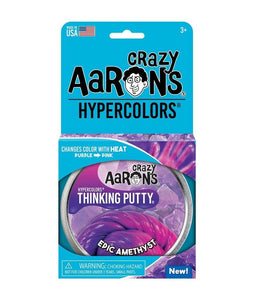 Crazy Aaron's Thinking Putty - Epic Amethyst 4"