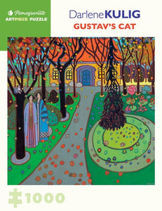 Darlene Kulig: Gustav's Cat - 1000 piece