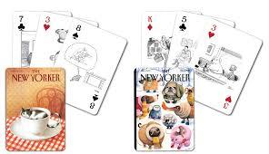 Dog and Cat (New Yorker) Playing Cards