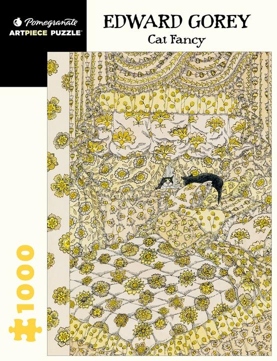 Edward Gorey: Cat Fancy - 1000 piece