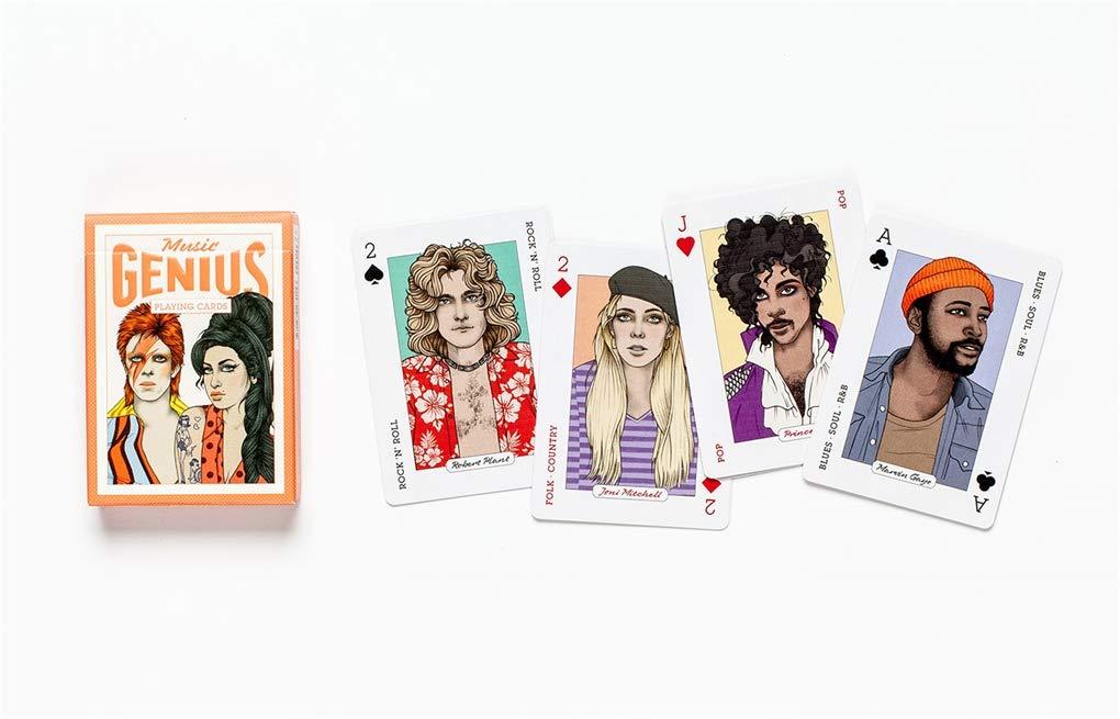 Genius Music Playing Cards