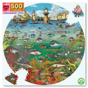 Fish & Boats - 500 piece