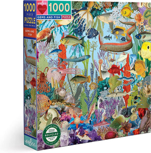 Gems & Fish - 1000 piece