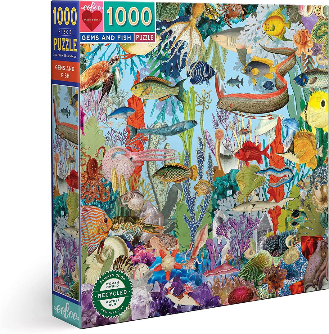 Gems & Fish - 1000 piece