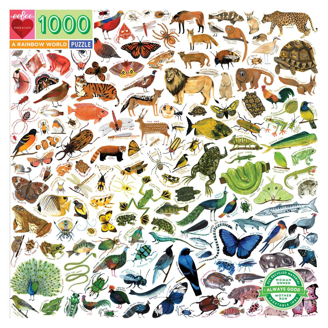 A Rainbow World - 1000 piece