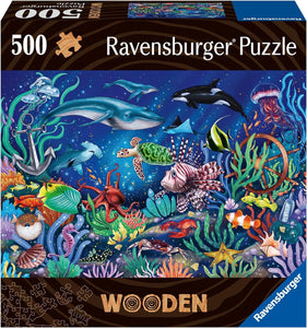 Under the Sea - 500 piece wood