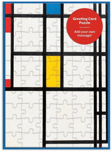 MoMA Mondrian - Greeting Card Puzzle - 60 piecce