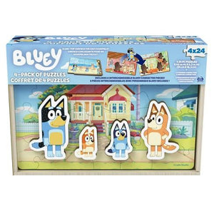 Bluey Wooden Puzzle - 24 piece