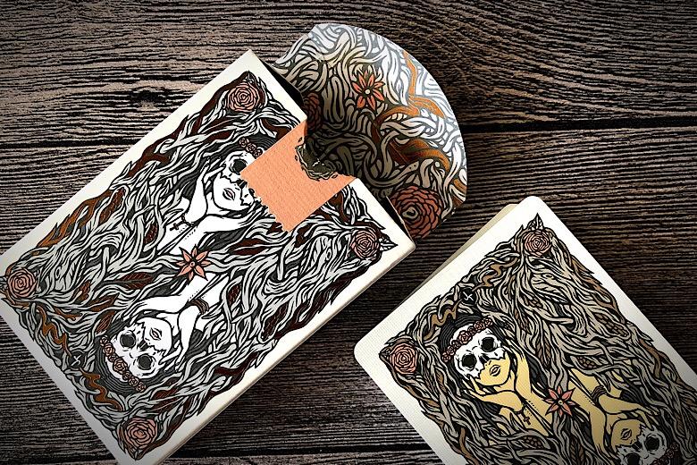 Maidens Playing Cards