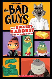 Bad Guys Movie: Fill In Book