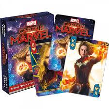 Captain Marvel Playing Cards