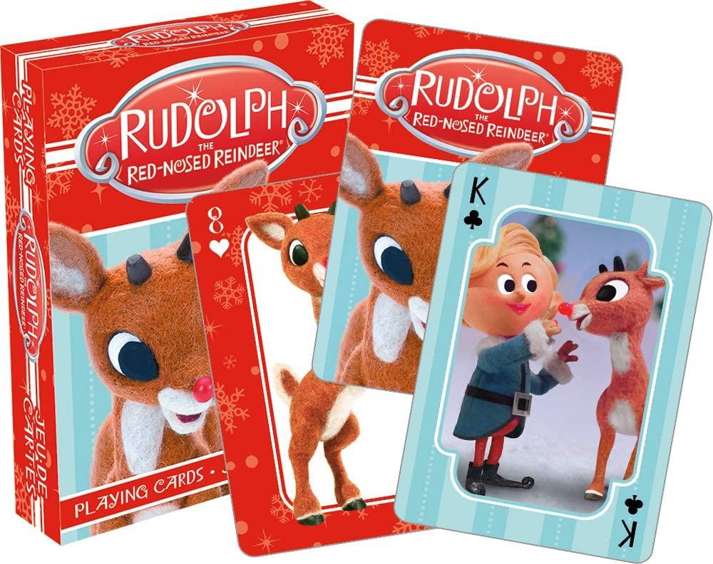 Rudolph Photo Playing Cards