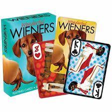 Wonderful Wieners Playing Card