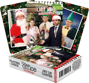 Office Christmas Playing Cards