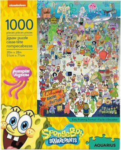 Spongebob Cast - 1000 piece