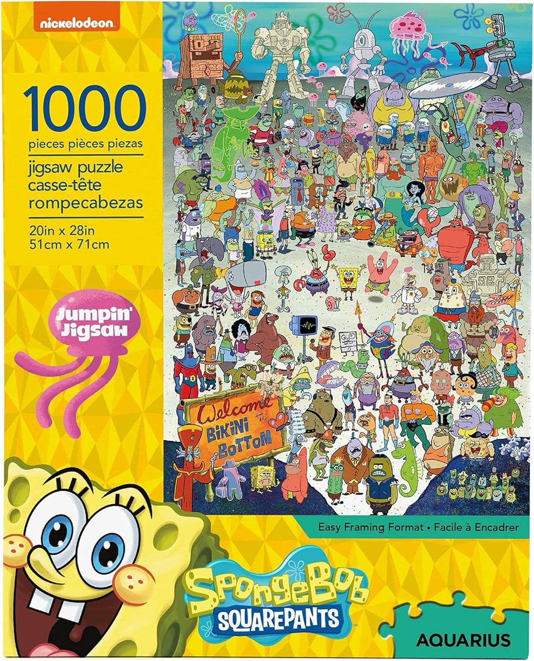 Spongebob Cast - 1000 piece