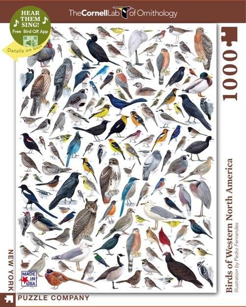 Birds of Western North America - 1000 piece