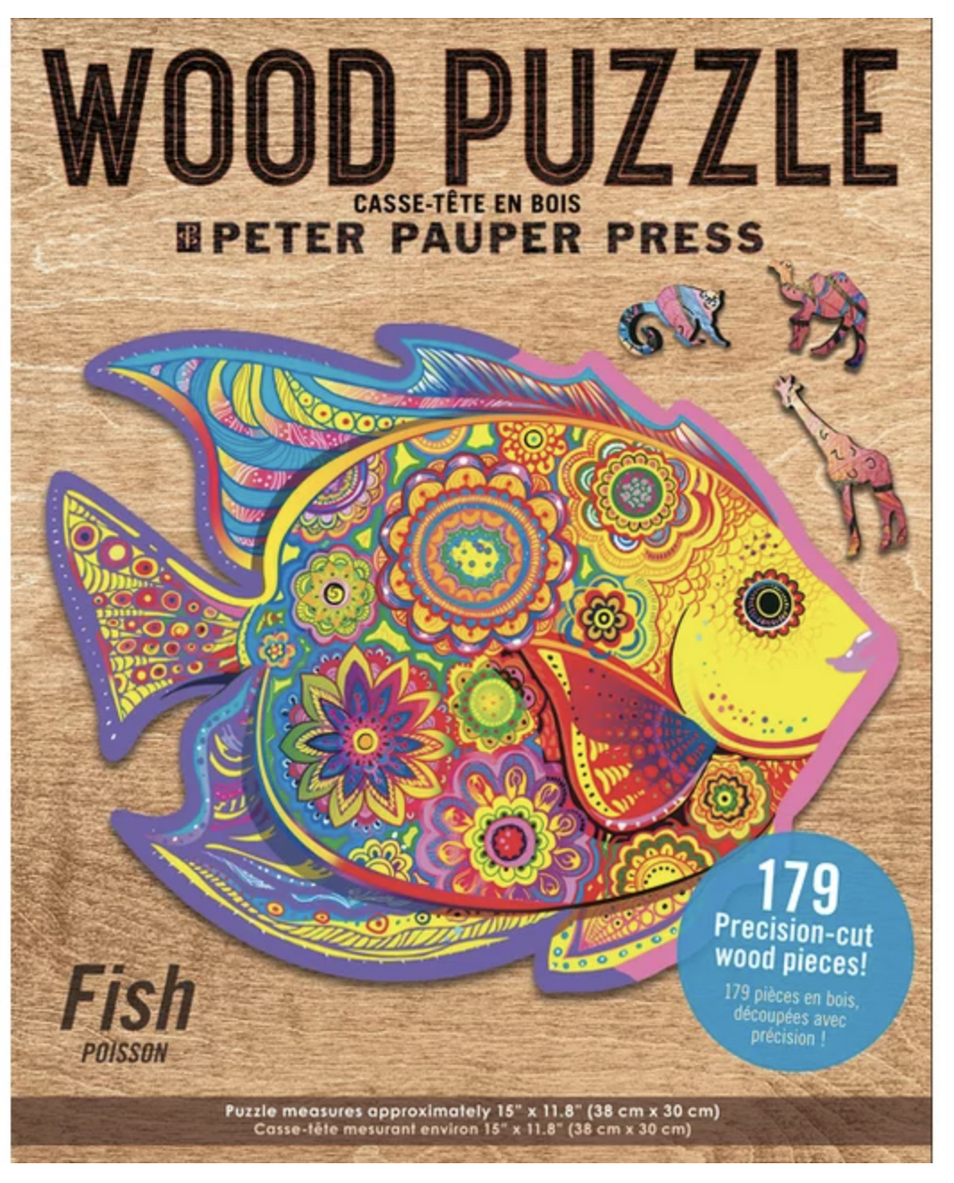 Fish Wooden Puzzle - 179pc
