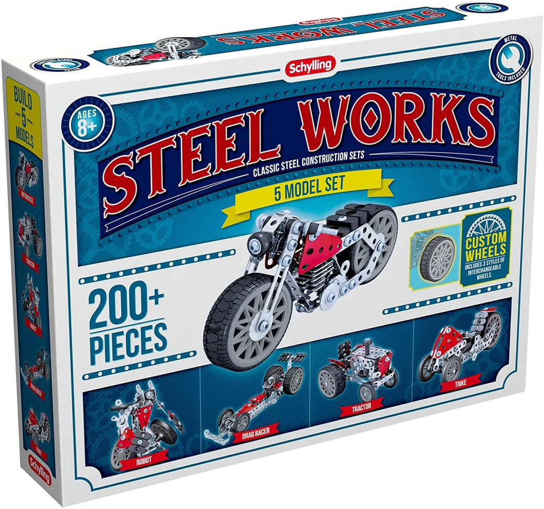 5 Model Steelworks Set