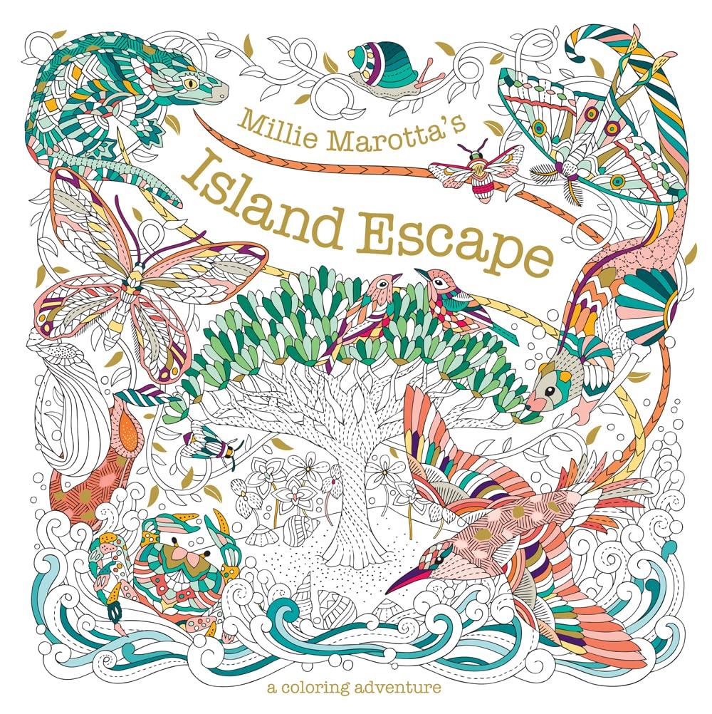 Island Escape Coloring Book