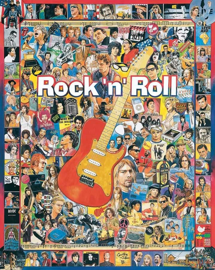 Rock 'N Roll - 1000 piece