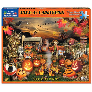 Jack O Lanterns - 1000 piece