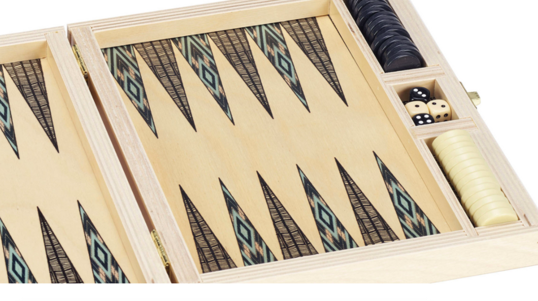 Backgammon 10x8x2 - Sybil (tan